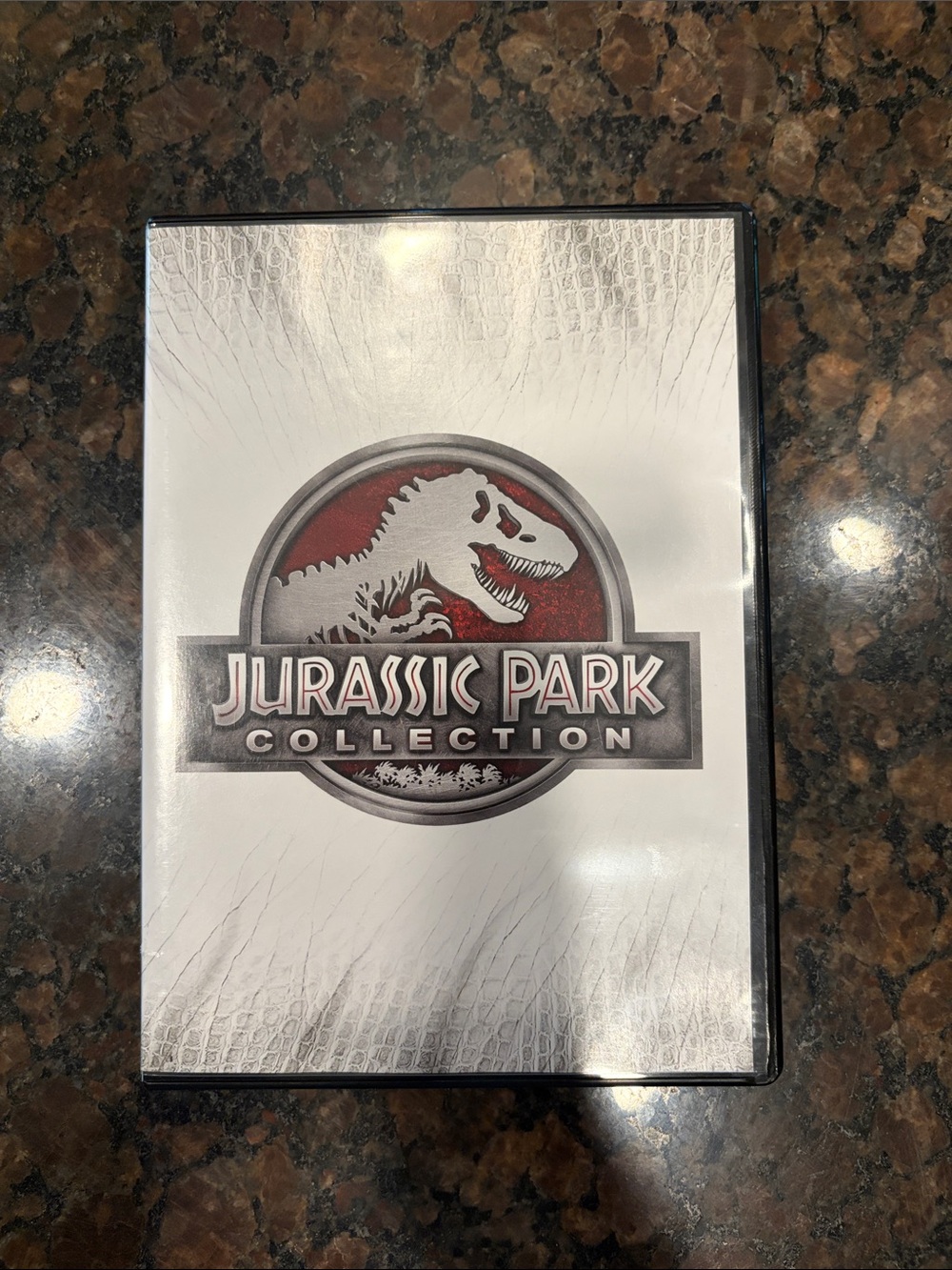 Universal Jurassic Park Collection DVD - White and Red Logo